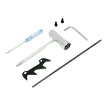 Пила цепная бензиновая DGS-4516, шина 40 см, 45 см3, 3 л.с, шаг 3/8, паз 1.3 мм, 57 звеньев Denzel, 95230