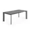 Стол Atta 140 (200) x90 антрацит керамика