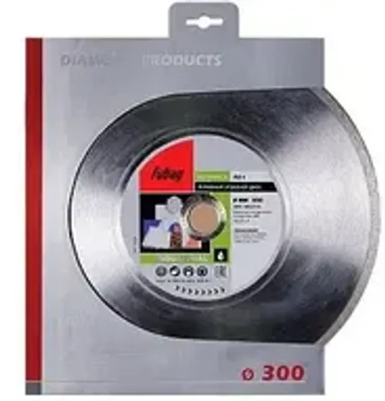 Алмазный отрезной диск по керамике Fubag FZ-I D180 мм / 30-25,4 мм