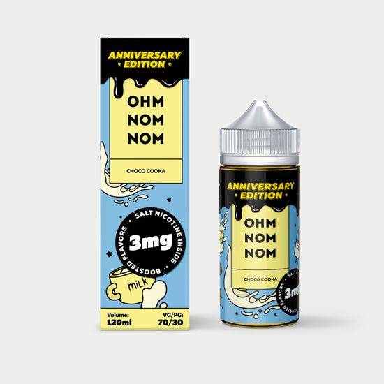 Жидкость OhmNomNom (120 мл, 3 мг) Choko Cooka