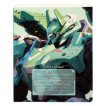 Тетрадь школьная А5 12л линия, ассорти "Роботы" (BG) (комплект 3 шт)