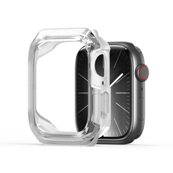 Чехол-бампер прозрачный от Dux Ducis для часов Apple Watch 45мм для моделей 7, 8 и 9, серия Tamo Series Case