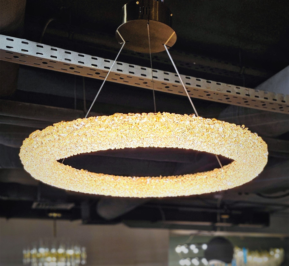 Люстра Lorella Round Gold D40