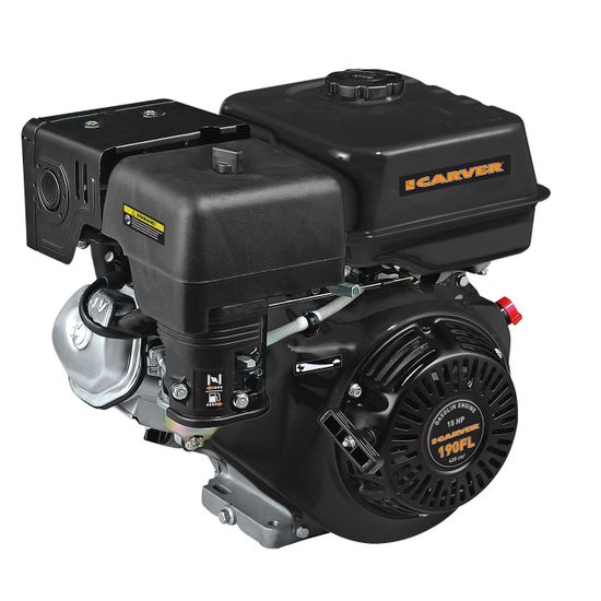 Двигатель бензиновый "CARVER" 190FL (15 л.с.)
