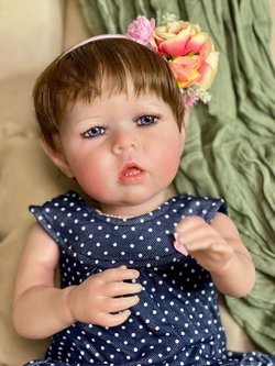 Кукла Реборн мягконабивная 60см в пакете (FA-536)