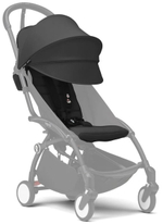 Коляска Stokke YOYO3 Newborn Shell рама белая White 2 в 1 Black