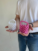 BYSASHAZEMLYA mini-bag in white