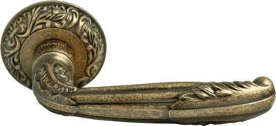 Ручка дверная RAP-CLASSIC 2 бронза старая матовая