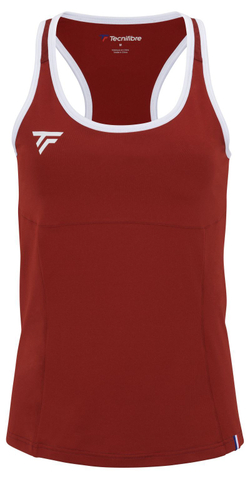 Футболка для девочки теннисная Tecnifibre Team Tank-Top - красный