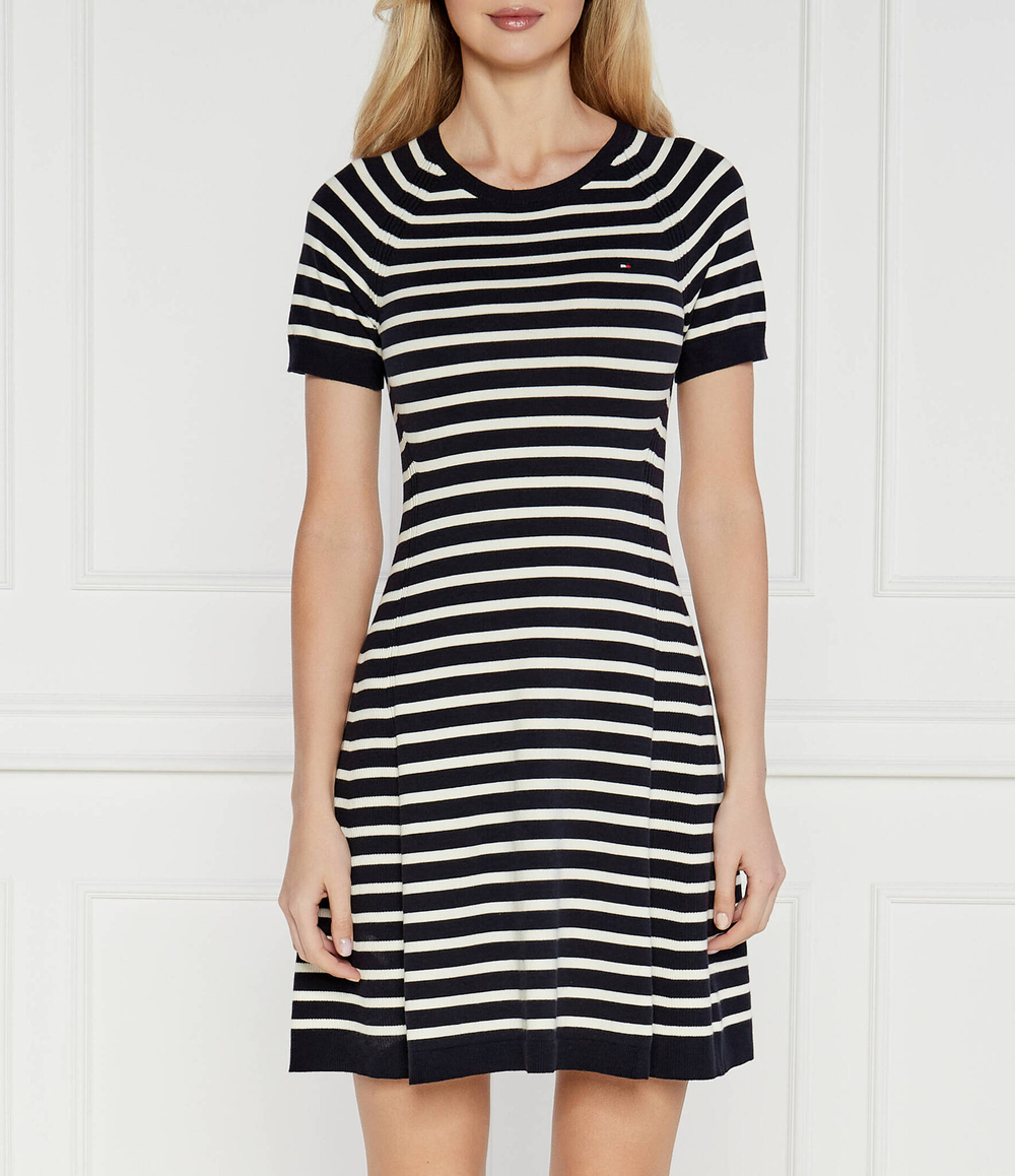Платье CO JERSEY STITCH F&amp;F DRESS Tommy Hilfiger - черный(WW0WW42461)