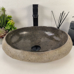 Раковина из речного камня RS-64905 44*35*14 0861