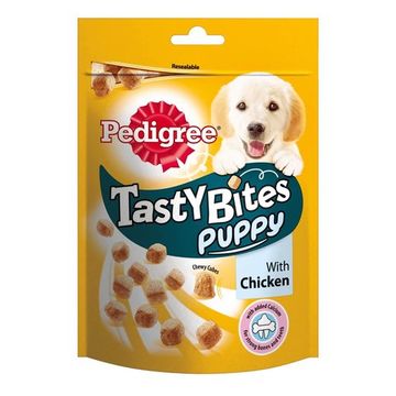 Pedigree Tasty Bites puppy кусочки со вкусом курицы для щенков 130гр