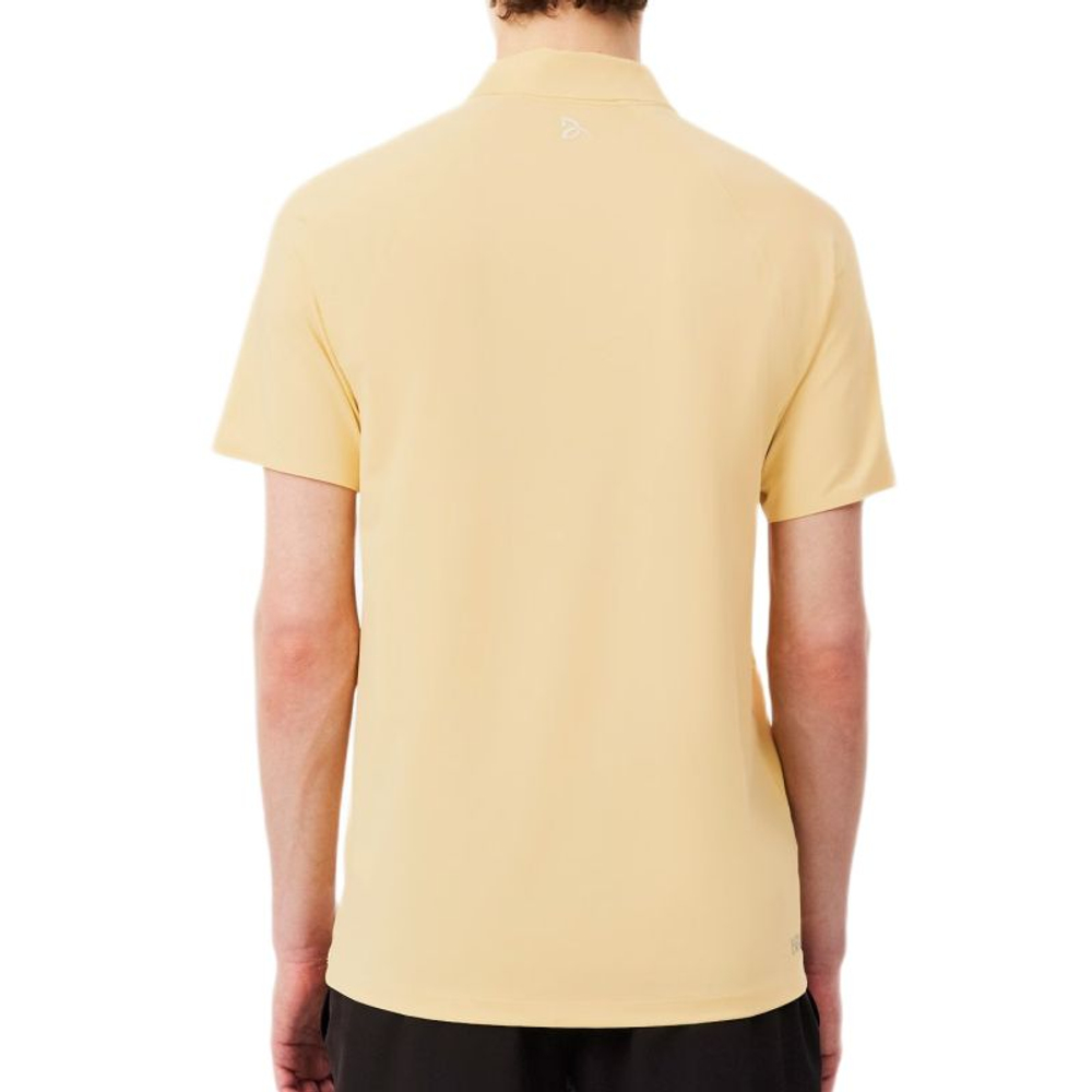 Теннисное поло Lacoste Tennis x Novak Djokovic On Court - yellow