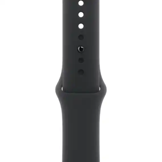 Apple Watch Series 11, 46 мм, корпус из алюминия цвета «чёрная смола», спортивный ремешок цвета «черный» M/L (MEUX4)