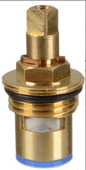 кран-букса MELODIA керамика 1/2" квадрат 7мм под крест (поворот 90град.) MKP06624WC