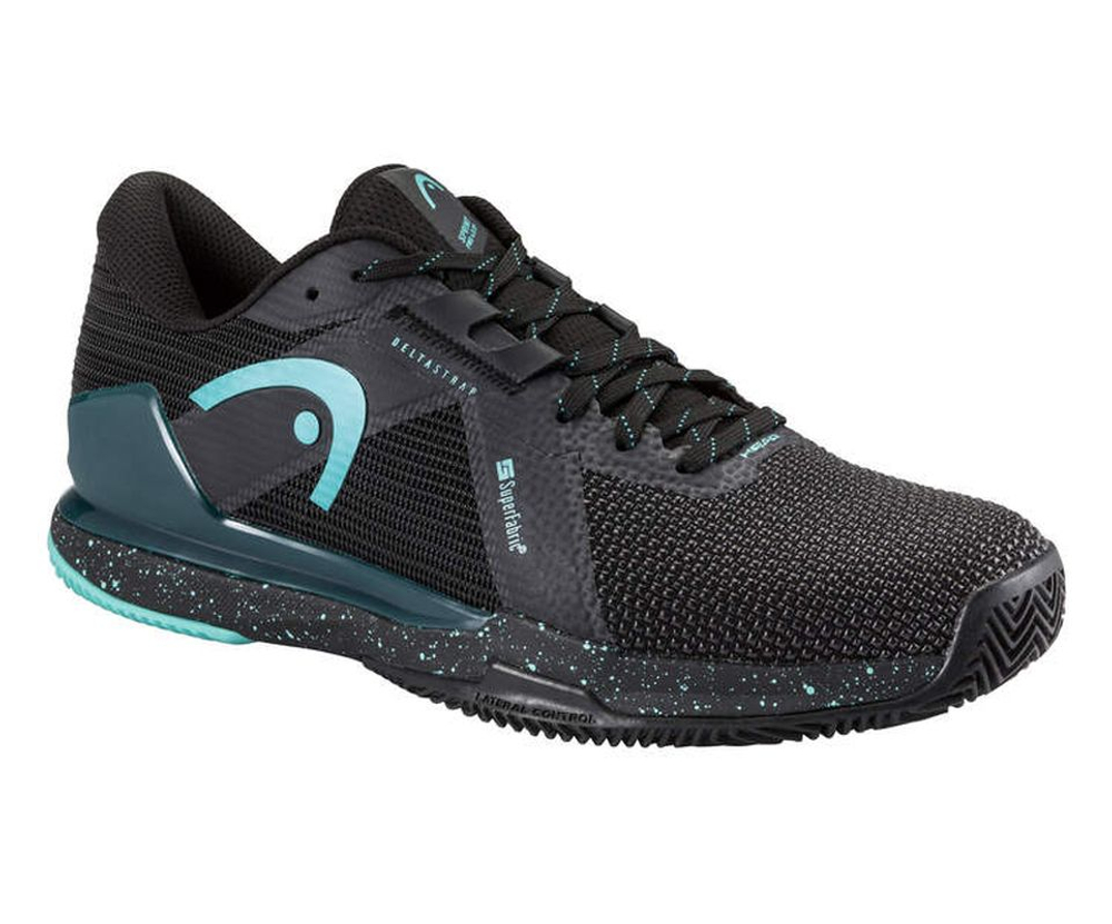 Теннисные кроссовки Head Sprint Pro 4.0 SF Clay - black/teal