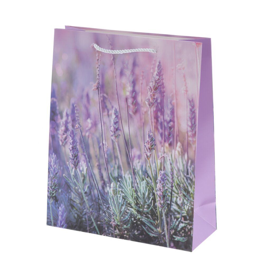 GAEM Пакет подарочный M (бумага 210г/м2, блок микс 12шт), L26 W10 H32 см, 4в.