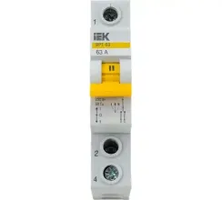 Переключатель трехпозиционный IEK ВРТ-63 1П 63А 38345