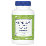 The Vitamin Shoppe, экстракт листьев оливкового дерева, 500 мг, 100 капсул