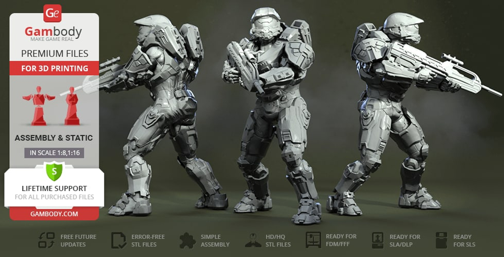 Master Chief Halo Фигурка