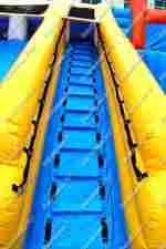 Надувной батут горка "Парк Юрского периода"