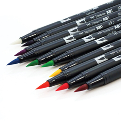 Набор Tombow AB-T Dual Brush 10 Bright Palette