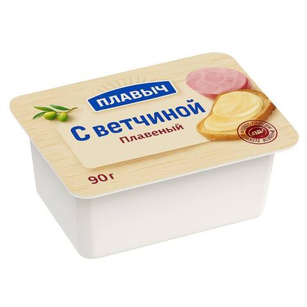 Сыр плавленый К столу с ветчиной 50% 100 гр
