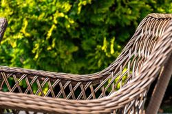 "Эспрессо-150 L" обеденная группа плетеная, цвет коричневый