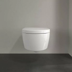 Унитаз подвесной Villeroy&Boch Avento 5656HR01 альпийский белый, безободковый, с крышкой микролифт