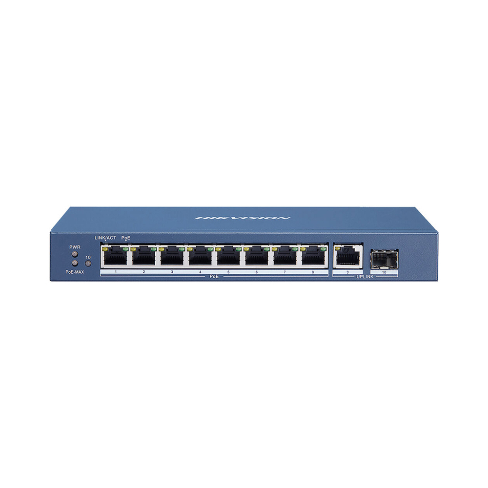 Коммутатор Hikvision DS-3E0510P-E(B)