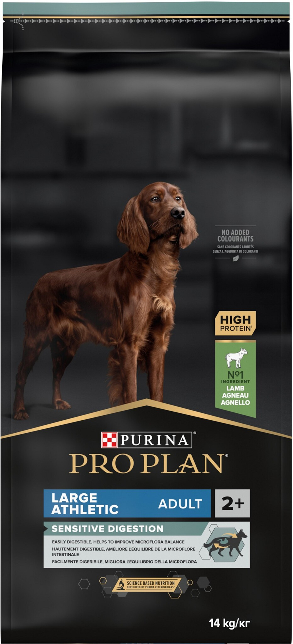 Сухой корм Purina Pro Plan для крупных пород с атлетическим телосложением