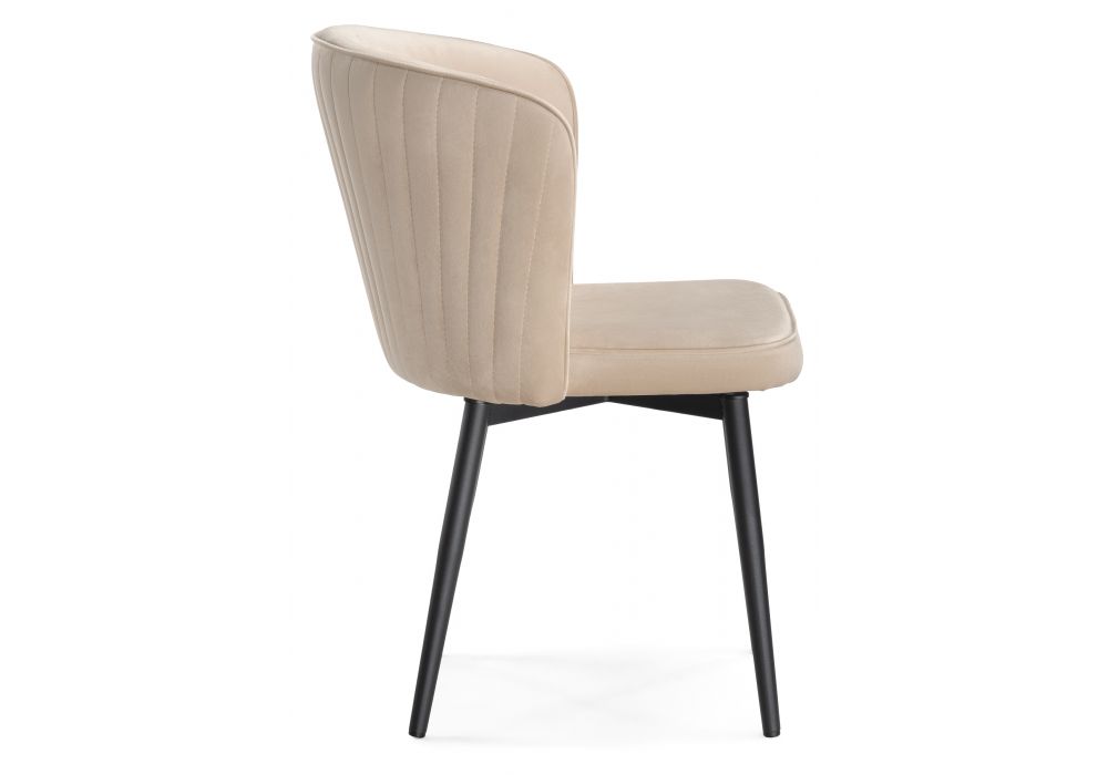 Стул на металлокаркасе Фрибур крутящийся MR-26 / черный