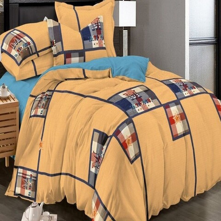 Комплект постельного белья "IS. SA-1059", поплин, 100% хлопок, Россия.