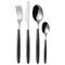 Набор из 24 столовых приборов cutlery my fusion, черные
