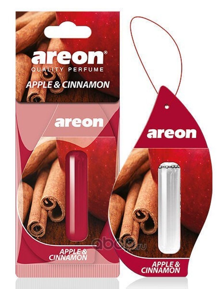 Ароматизатор подвесной  LIQUID  Яблоко и корица (AREON)