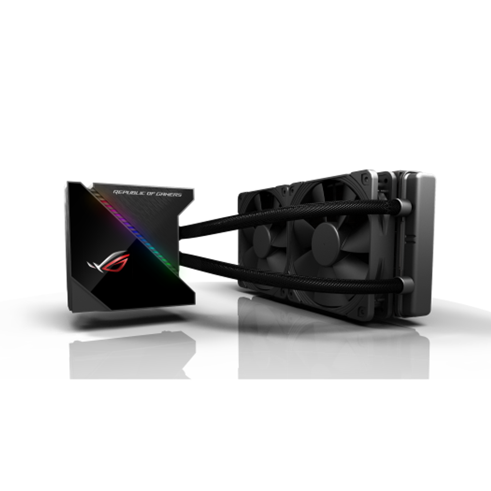 СЖО ASUS ROG RYUJIN 240, AIO, 2x120mm fan, 60mm fan, RGB, BOX