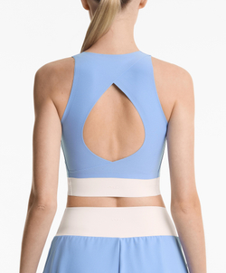 Oysho Топ-майка Perfect-Adapt, лавандово-голубой