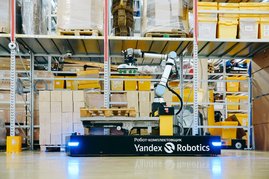 Яндекс Роботикс запускает робота-комплектовщика для ритейла