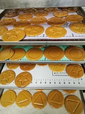 Игра в кальмара печенье дальгона, 4 шт.