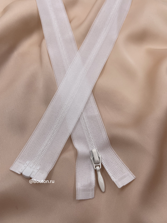 Молния белая потайная
