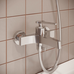 Смеситель для ванны с душем STWORKI Аулум S06100CR хром