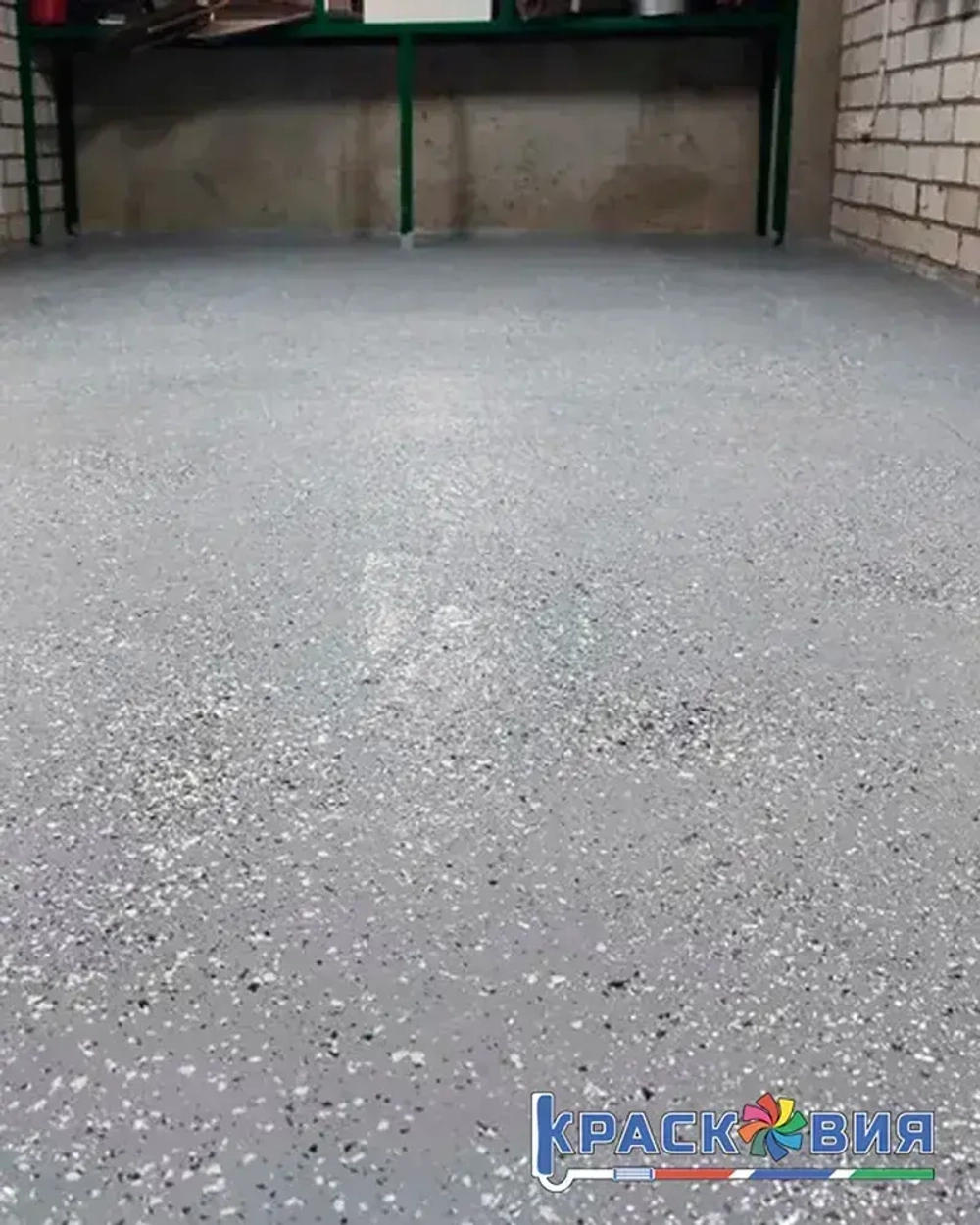 Краска для бетонных полов, эпоксидная эмаль Pollastimax Премиум, серая, 6,2 кг