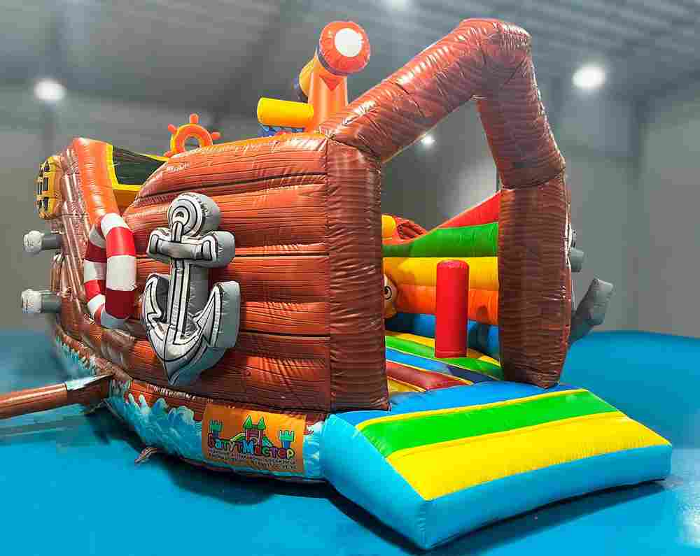 Коммерческий надувной батут «Веселый кораблик», 7*4*3,5 м.