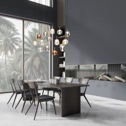 8936+14PL Люстра подвесная ANDROMEDA