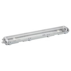 Светильник ЭРА SPP-103-0-002-060 IP65 под 2 светодиодные лампы T8 G13 LED 2x600 транзитный 1,5 кВт в линию