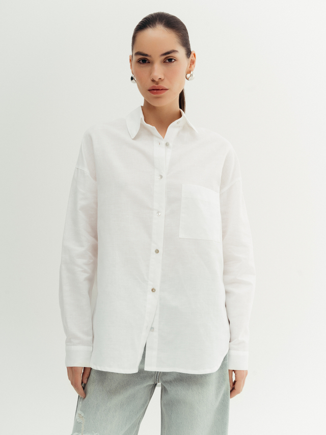 Рубашка изо льна