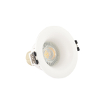 DK3024-WH Встраиваемый светильник, IP 20, 10 Вт, GU5.3, LED, белый, пластик
