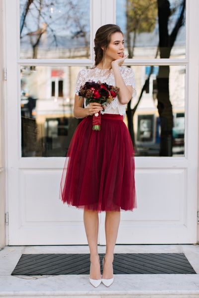 Что носить с длинной летней юбкой Что носить с длинной летней юбкой