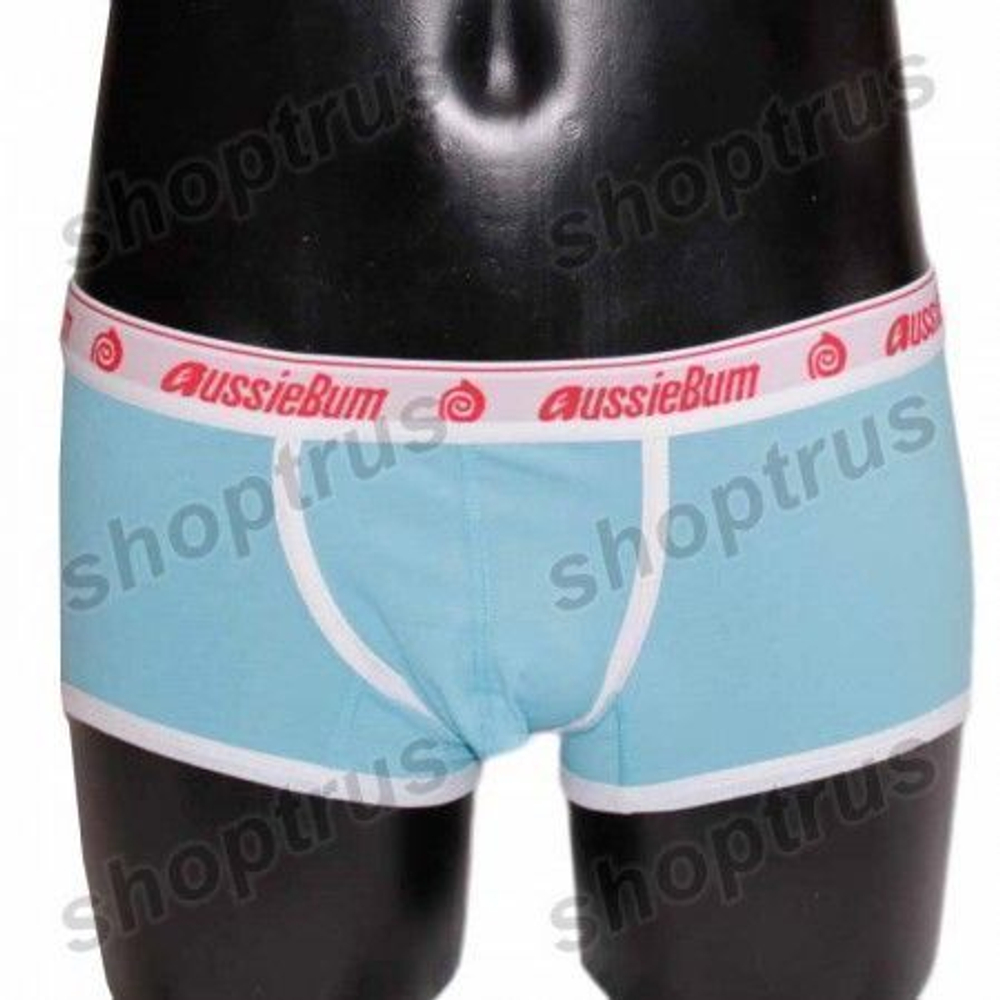 Мужские трусы хипсы голубые Aussiebum AB00398