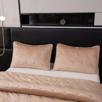 Велюровое покрывало Grande OVS011, размер 160*220, наволочка 50-70 1 шт